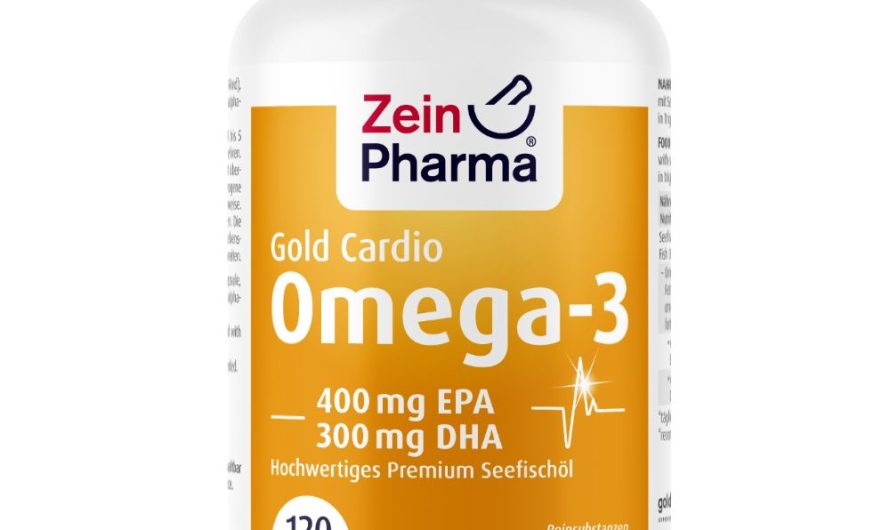 Online kaufen Bluthochdruckmittel. ZeinPharma® Omega 3 Kapseln Gold Cardio Edition